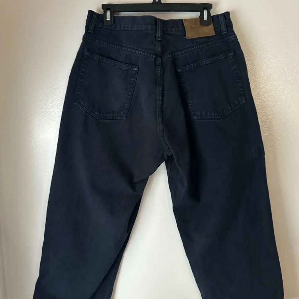 Calvin Klein Black Relaxed Jeans - Picture 2 of 6
